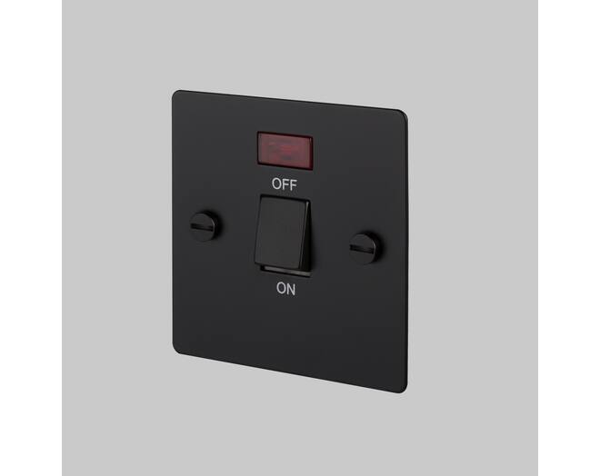 20A Dp Switch w/ Neon - Black