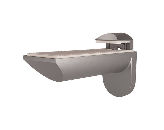 Plankdrager Kaiman, zilver RAL 9006