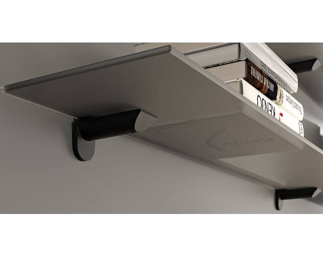 Plankdrager Kaiman, zilver RAL 9006