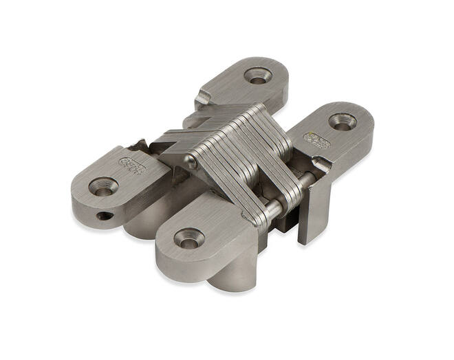 SOSS scharnier vernikkeld 60x13mm