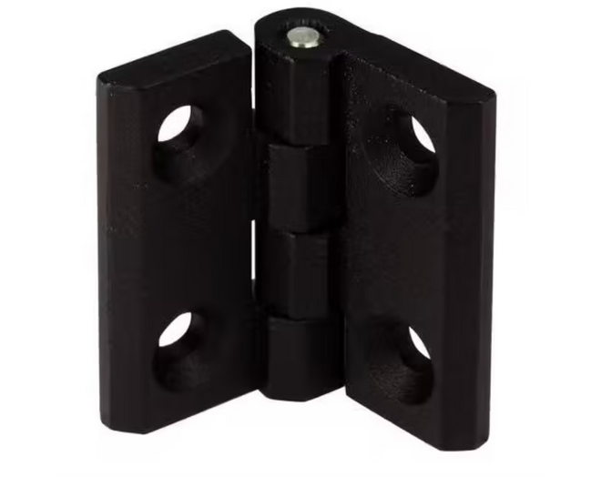 Dekselscharnier zwart 8BL soft close, infrees, prijs per set
