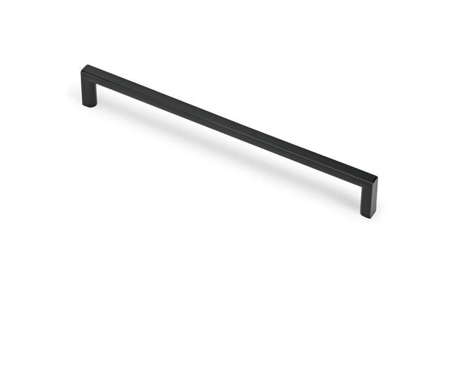 Greep mat zwart, 8.5x320mm