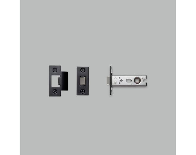 Tubular Latch/For Door Handle/57Mm Backset/Black