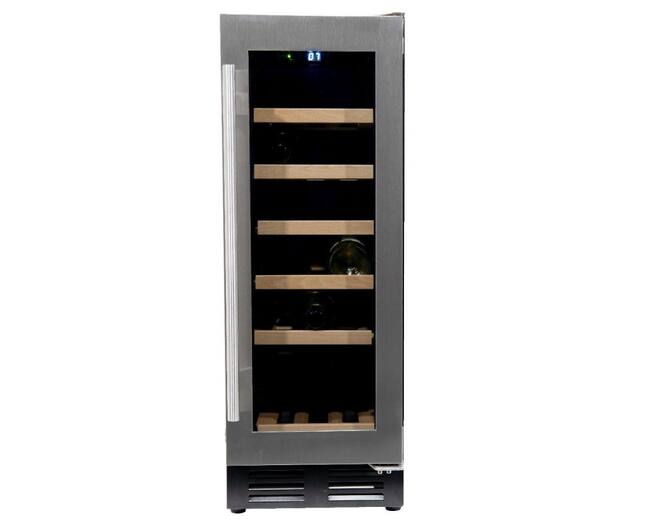 Vinata Wijnklimaatkast Premium met RVS glazen deur