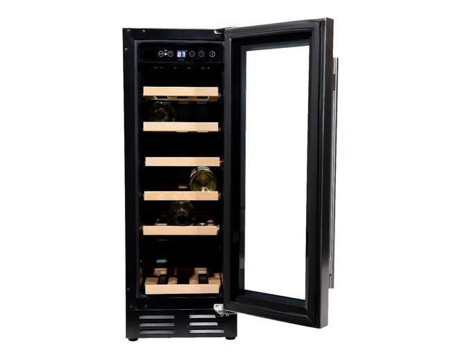 Vinata Wijnklimaatkast Premium met RVS glazen deur