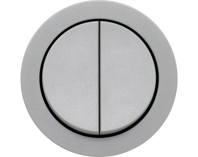 Rond 2.0 Double Two-way switch -s. trim - basic grey