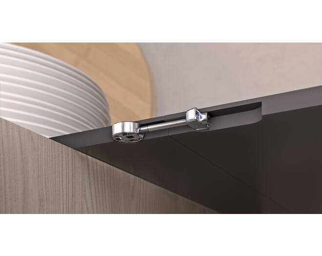 Bladverbinder K TOP voor  TRESPA bladen (minimaal 10mm)
