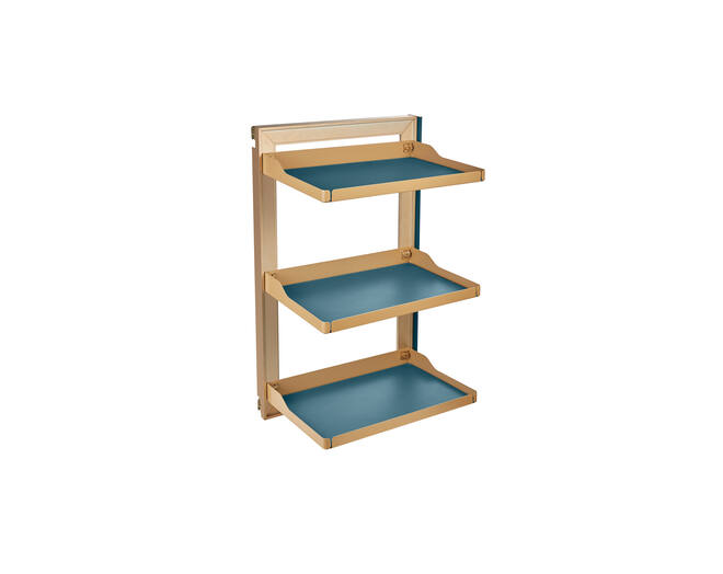 703574 B Series - Side Basket - Right Opening Moran Green