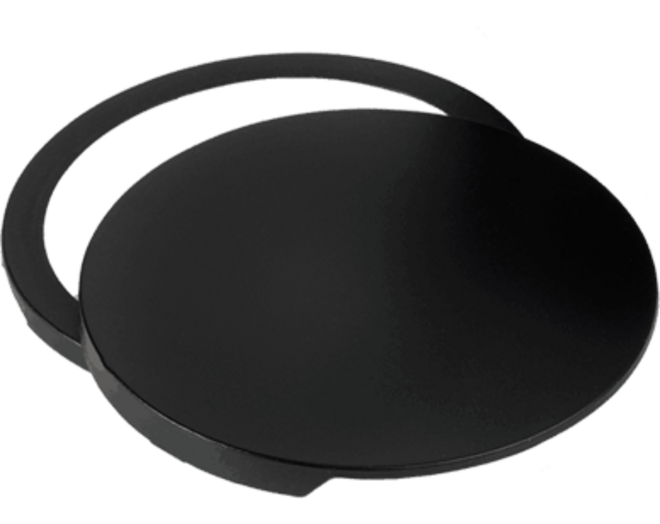 PIX oplegrand + deksel zwart