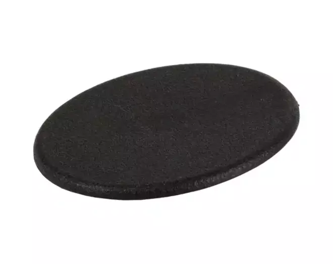 Afdekkappen FUERTE zwart, diameter 39mm