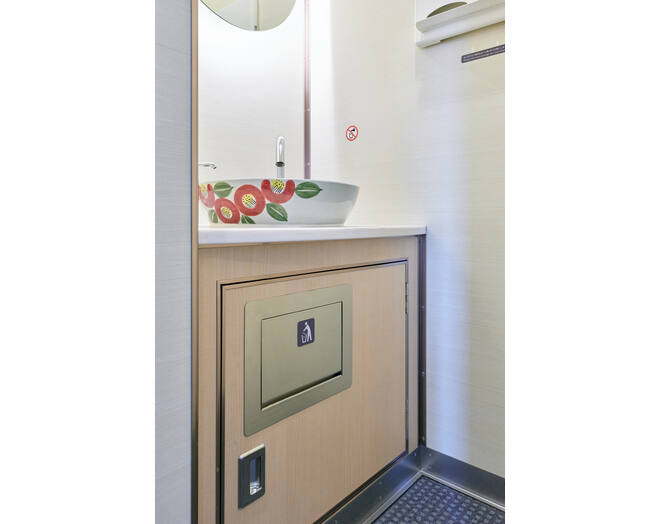 Afvaldoorlaat 450x270mm RVS voor verticaal gebruik