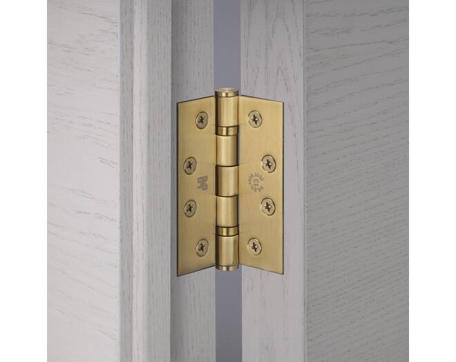 Hinge/102 X 76 X 3 Mm (4 X 3 Inch)/Set Of 2/Brass