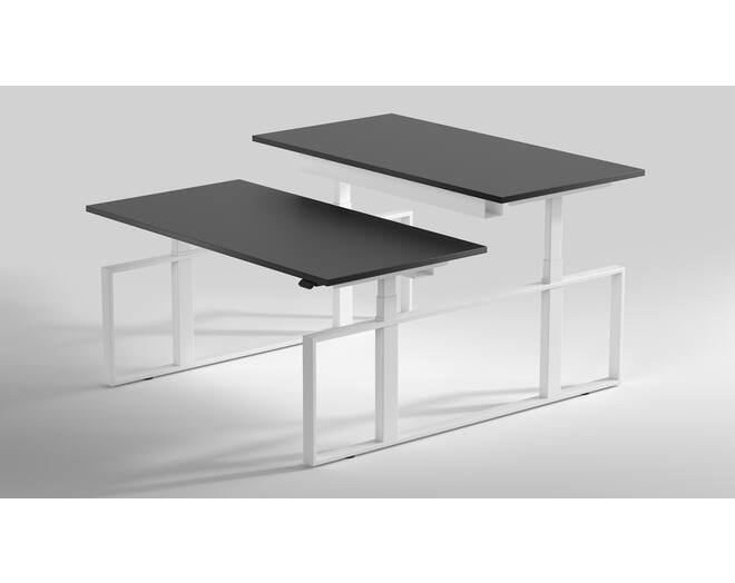 Square duo HS wit inclusief frame 1500-2400mm.