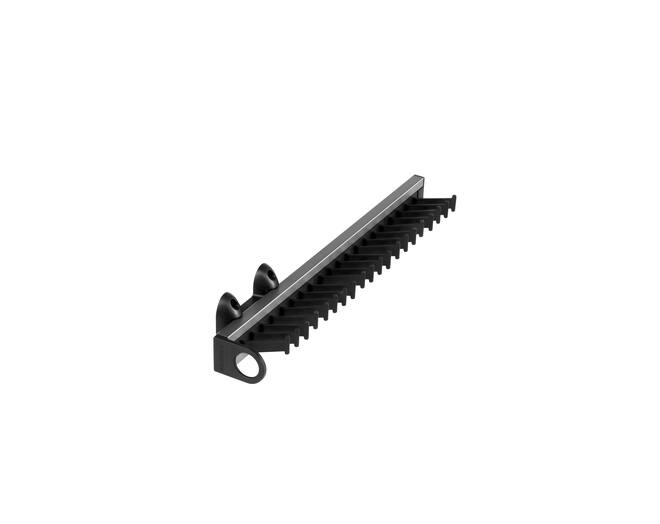 703541 B Series - Tie Rack Premium Gray
