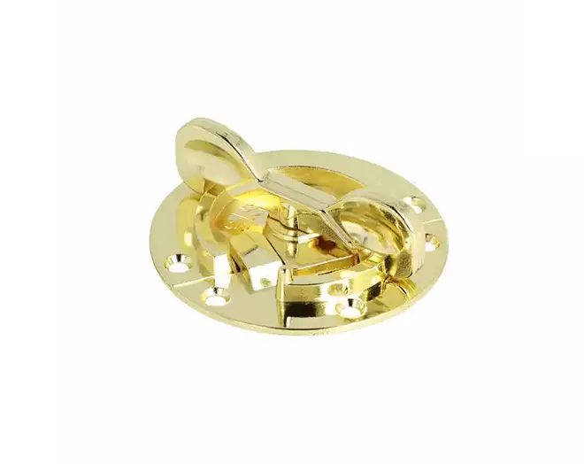 Bladverbinder rond 60mm, dikte 1,5mm vermessingd