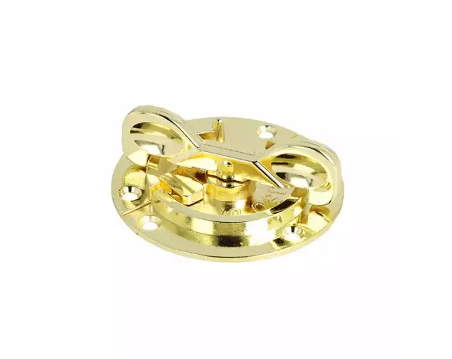 Bladverbinder rond 60mm, dikte 1,5mm vermessingd