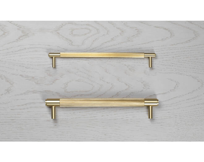 Pull Bar/Cross/Large 360Mm/Brass