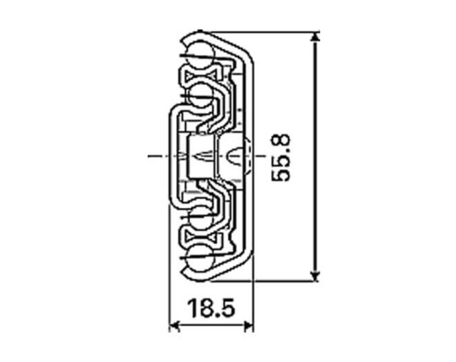 Ladegeleider ULF HD FS lengte: 350mm