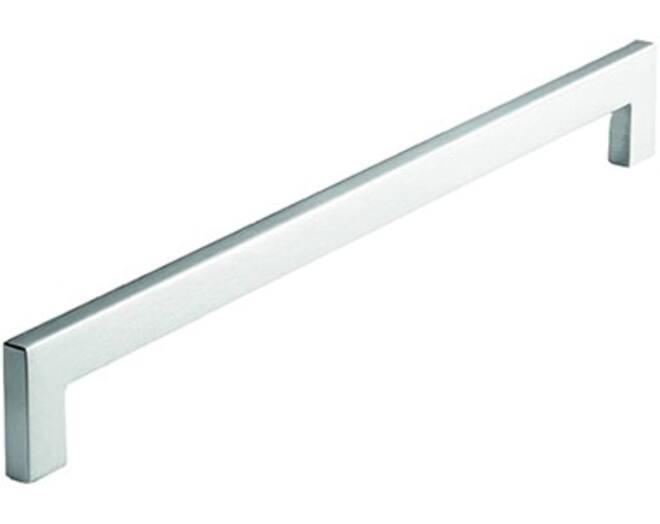 Greep flat 8X192X207mm RVS look