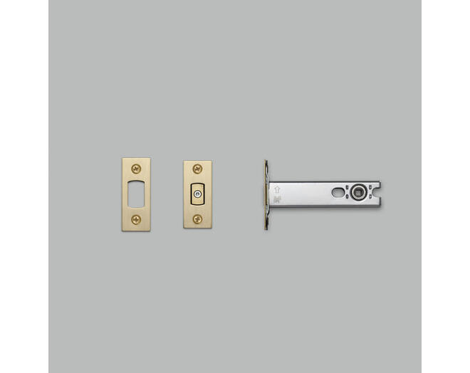 Deadbolt Latch/For Thumbturn Lock/82Mm Backset/Brass