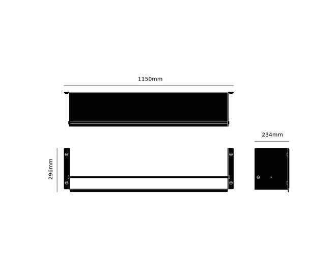 Girder Shelf/Stone/Steel