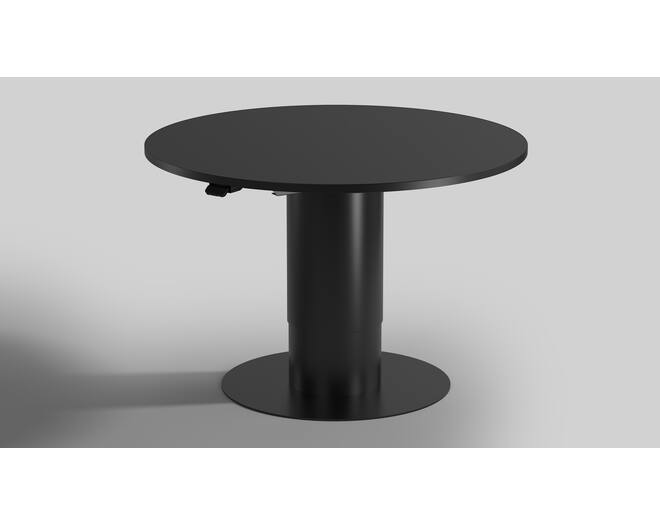 BARI Round zwart RAL9005