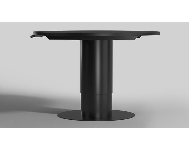 BARI Round zwart RAL9005
