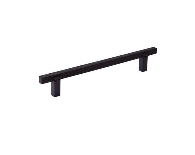 Greep Vedo mat zwart, 9x320x370mm, hoogte 27mm