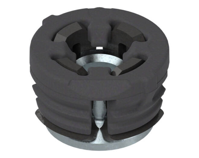 Spreidbus M4 boordiepte 6mm, boring 10mm