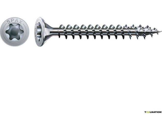 Spax schroef Torx 4,0x45 PK verzinkt voldraad VE= 500 st