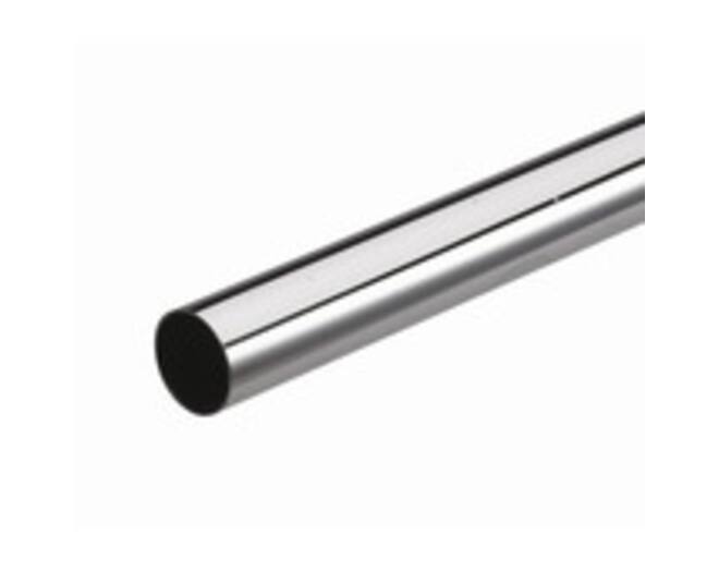 Roede diameter 25mm chroom, lengte 1000mm, dikte 1mm