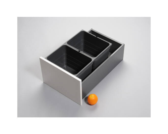 Afvalsortering voor LEGRABOX; TA'OR BOX; MERIVOBOX