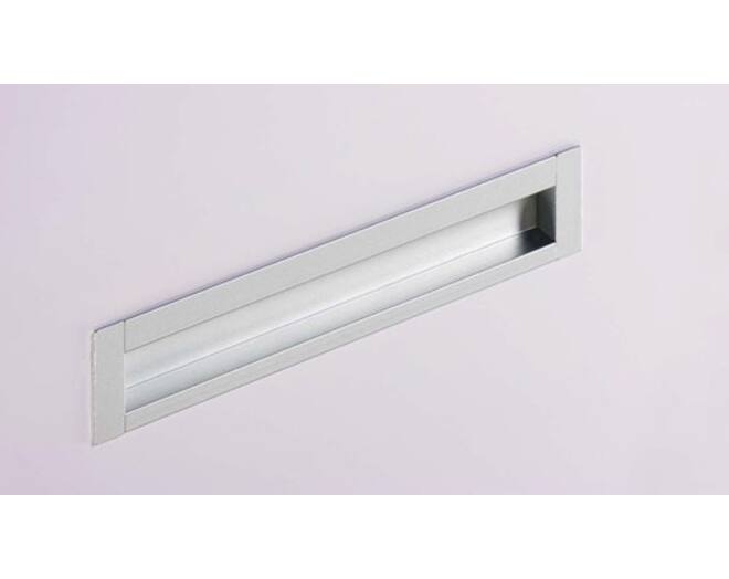 Komgreep buitenmaat 175x33.5mm mat chroom h.o.h. 160mm