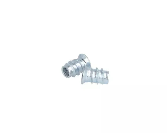 Rampabus staal met rand M6, lengte 15mm, kop 12mm