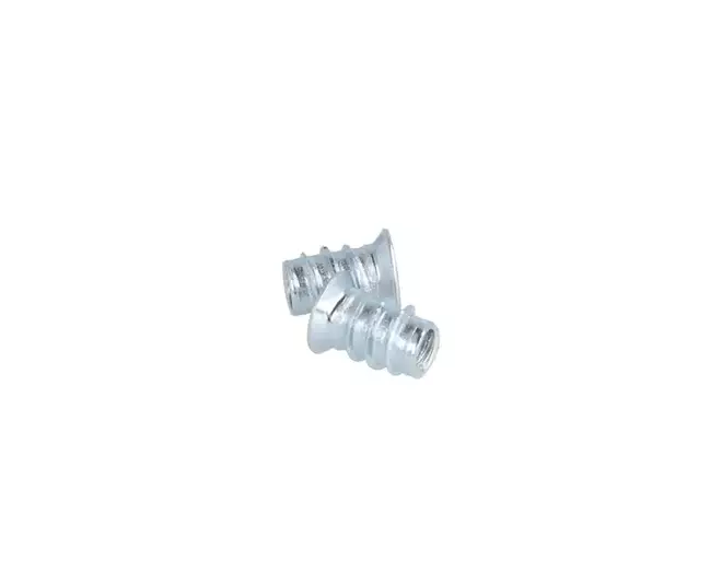 Rampabus staal met rand M6, lengte 15mm, kop 12mm