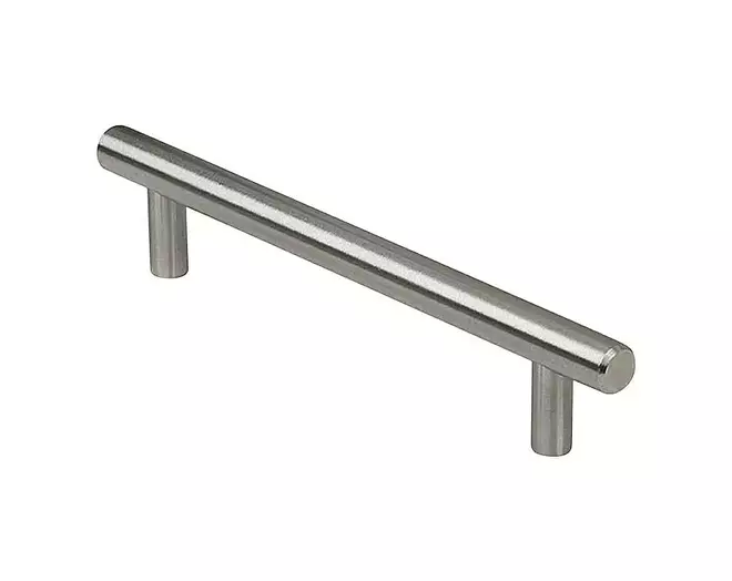 Relinggreep 12x550mm, hoh. 490mm RVS geborsteld hoogte 32mm