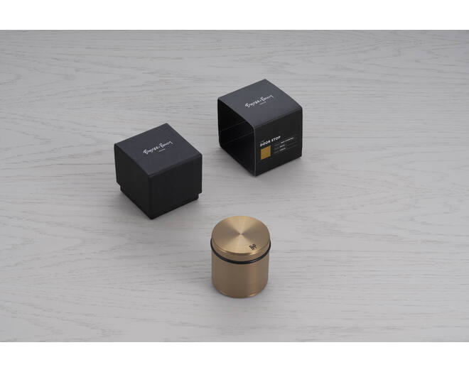 Door Stop/Free Standing/Brass