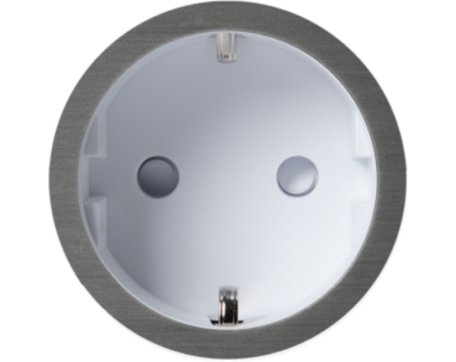 Rond 2.0 Socket F - t.less - canon de fusil dark - white cup