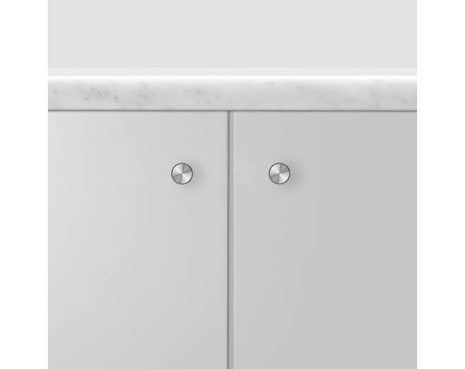 Furniture Knob/Linear/Set Of 2/Steel