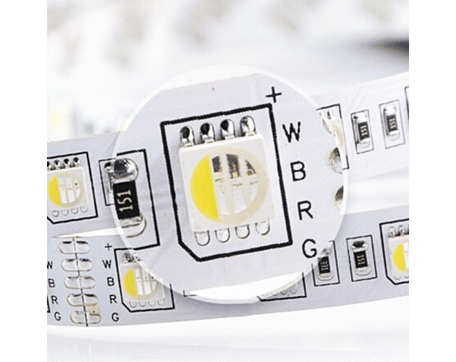Flexled RGBwit 24V Lengte: