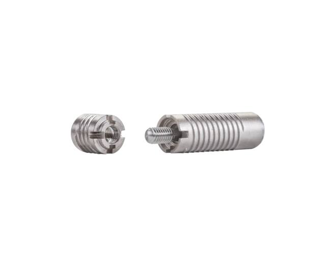 Invis Mx2 verbinder ø12mm + bout 14mm, 20 stuks