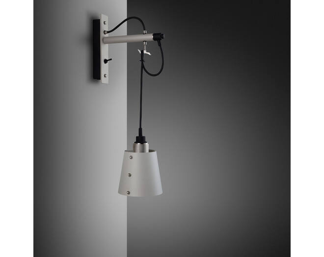 Hooked Wall Small Stone/Steel