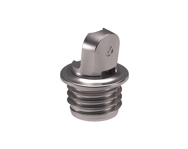 Bevestiging aan de klep voor K12, duvel voor boring 15mm
