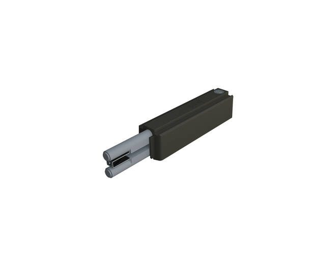 Spaceship push to open met roller met contactplaatje, 1 set