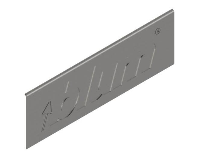 Afdekkap INOX LEGRABOX buitenkant lade