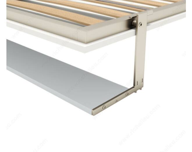 Opklapbed CLICK V TOP, met bureau+plankmechaniek,143x202cm