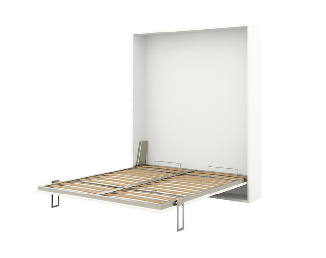 Opklapbed verticaal - frame 93 x 212cm, matras 90x210cm
