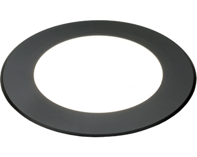 Losse spot Atom zwart 24Vdc- 3W - 2700K Micro24