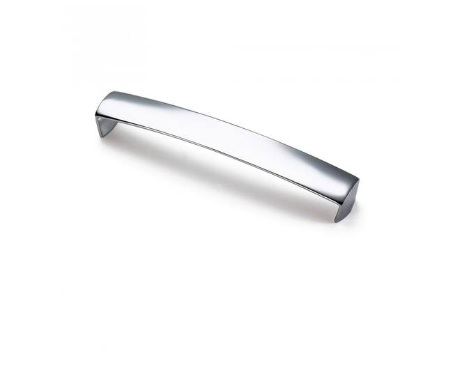 Greep SMOOTH glans chroom 200x30x28mm, hartmaat 192mm