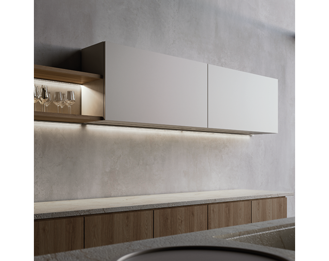 Blade aluminium rechts(licht schijnt naar voren) Lengte: